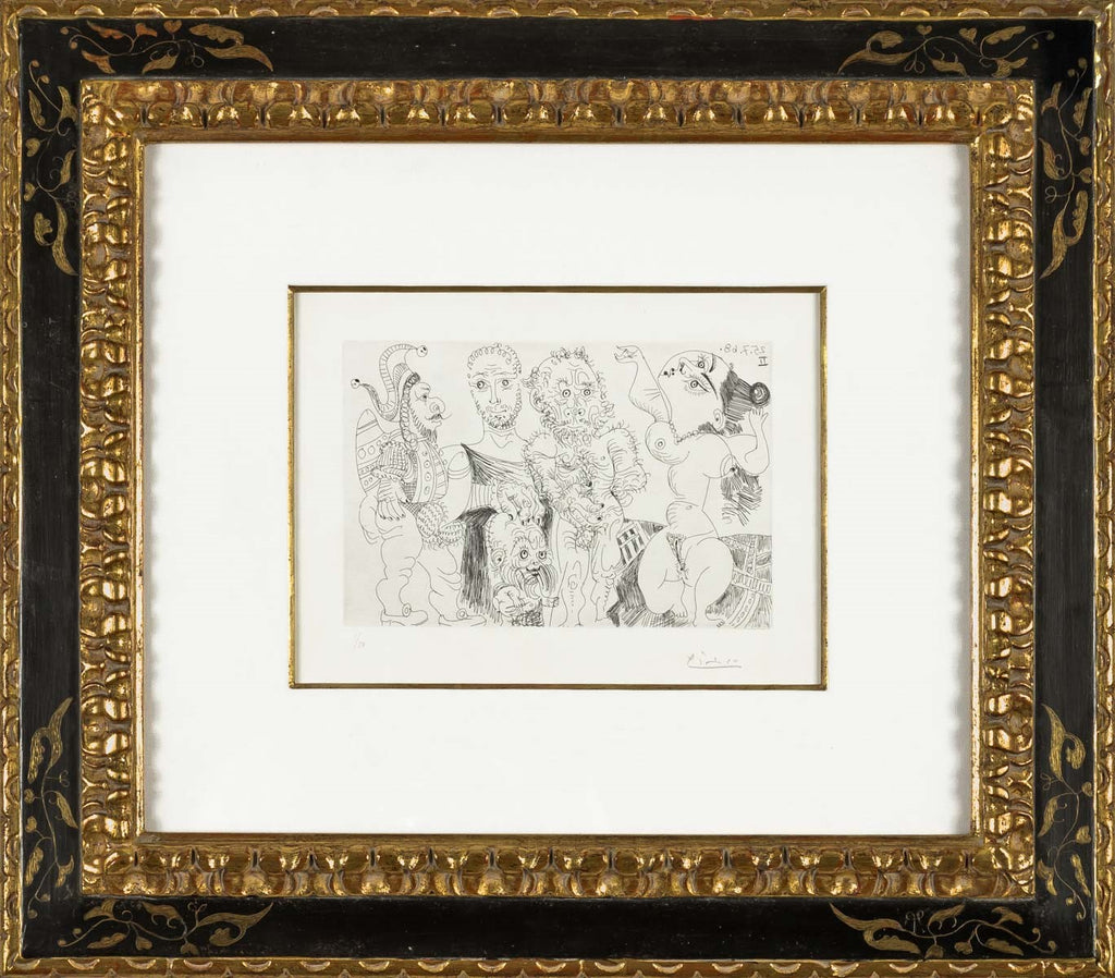 At the Circus with Dancing Odalisque, 1968 (347 Series, B