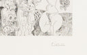 At the Circus with Dancing Odalisque (347 Series, B.1696), 1968 by Pablo Picasso signature
