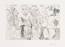 At the Circus with Dancing Odalisque (347 Series, B.1696), 1968 by Pablo Picasso 