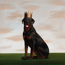 Paw Prince III (Full Body) by Robert Deyber
