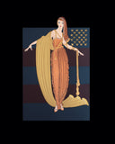 Fringe Cape (American Millionairess Suite), 1987