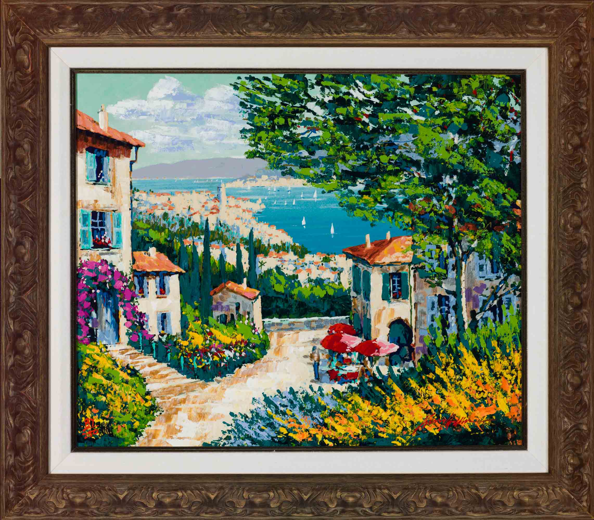 Kerry Hallam - Piazza Giardino – Martin Lawrence Galleries