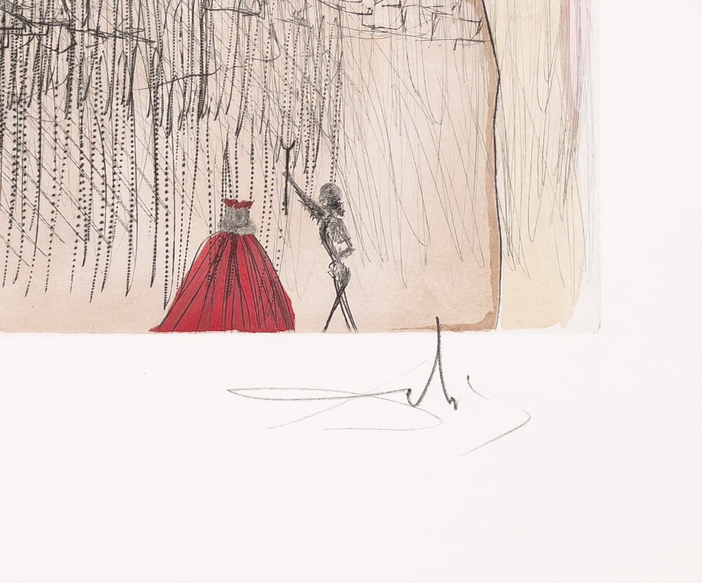 Gala's Castle (Plate K), 1974 by Salvador Dalí | Martin Lawrence