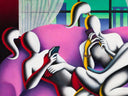 Three Graces, 2019 by Mark Kostabi detail 1