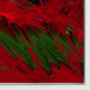 Habitat Floriography (Deep Red) by Robert Standish detail corner