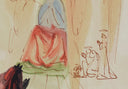 Heaven Canto 24 (The Divine Comedy), 1959 by Salvador Dalí detail 2