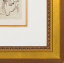 Heaven Canto 24 (The Divine Comedy), 1959-1964 by Salvador Dalí framed corner