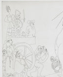 Picasso at the Fountain of Canaletas (347 Series, B.1561), 1968 by Pablo Picasso detail 2