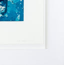 Untitled (SFE-015, I.48), 1984 by Sam Francis detail corner