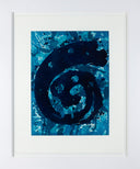 Untitled (SFE-015, I.48), 1984 by Sam Francis framed