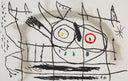 Couple d'Oiseaux II (Two Birds II) (D.415), 1966 by Joan Miró