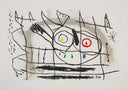 Couple d'Oiseaux II (Two Birds II) (D.415), 1966 by Joan Miró