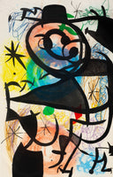 Le Pitre Rose (The Pink Clown) (D.653), 1974 by Joan Miró