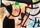 Le Pitre Rose (The Pink Clown) (D.653), 1974 by Joan Miró