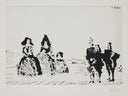 Las Meninas and Gentlemen in the Sierra (347 Series, B.1614), 1968