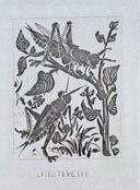 The Grasshopper (Histoire Naturelle - Textes de Buffon, B.358), 1942