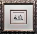 Celestine with Young Girl and a Gentleman (La Célestine, B.1587), 1968