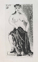 "Belle" Posing on a Pedestal (La Célestine, B.1598), 1968