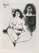 Corpulent Courtesan and 'Musketeer' (La Célestine, B.1655), 1968