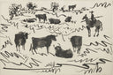 068 - Toros en el Campo (La Tauromaquia, B.951), 1959