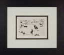 El Toro Sale del Toril (La Tauromaquia, B.955), 1959 by Pablo Picasso framed