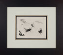Salto con la Garrocha (La Tauromaquia, B.958), 1959 by Pablo Picasso framed