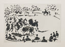 El Picador Obligando al Toro con su Pica (La Tauromaquia, B.962), 1959