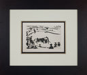 La Estocada (La Tauromaquia, B.970), 1959 by Pablo Picasso framed