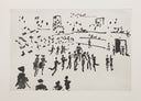 El Torero Sale en Hombros de los Aficionados (La Tauromaquia, B.974), 1959