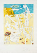 Infraterrestrials Worshipped by Dalí at the Age of Five Because He Believed Himself an Insect (The Conquest of Cosmos I), 1974