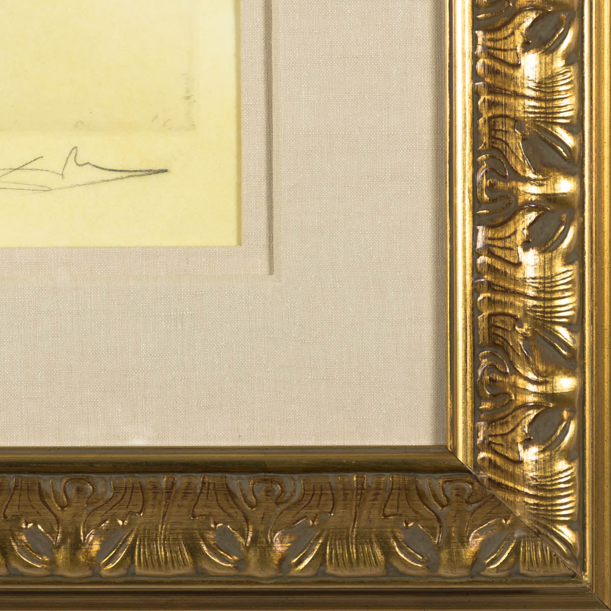 Kings Hanging in the Trees... (King, I Shall Await You at Babylon), 1973 by Salvador Dalí corner detail