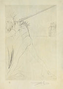 There are Some Soldiers...(King, I Shall Await You at Babylon), 1973 by Salvador Dalí