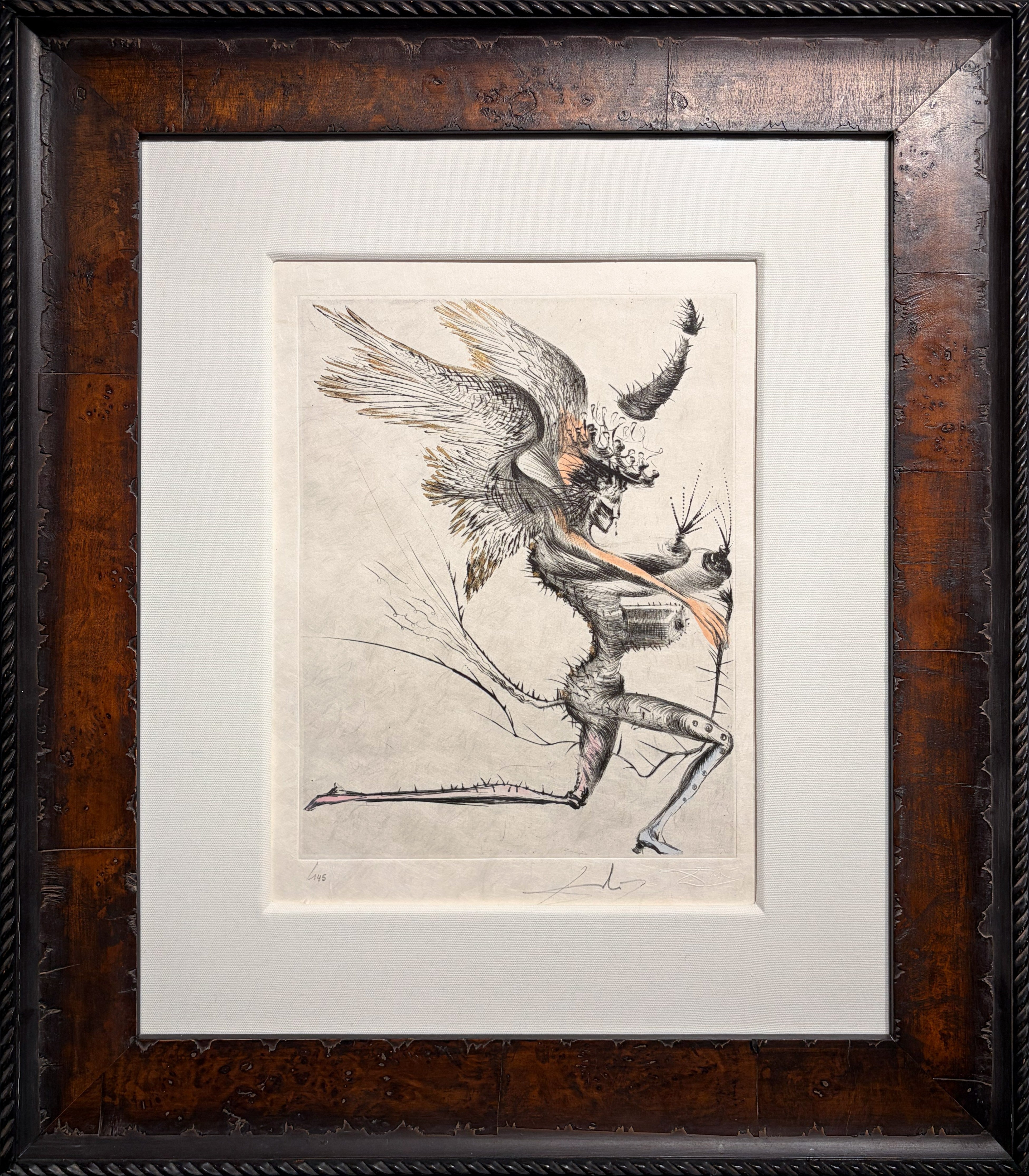 Winged Demon (Venus in Furs), 1969 by Salvador Dali | Martin