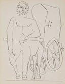 Centaur Pulling its Master's Cart (Deux Contes, B.472), 1947