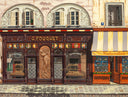 Homage to Mucha (Sidewalks of Paris), 1998