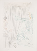 Queen Iseult and Her Daughter (Tristan and Iseult, Plate D), 1970