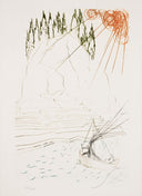 The Fight with Morhoult (Tristan and Iseult, Plate C), 1970