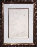 Tristan Wounded (Tristan and Iseult, Plate F), 1970