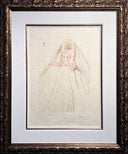 The Queen with Silk Tunic (Tristan and Iseult, Plate N), 1970