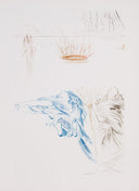 Tristan's Testament (Tristan and Iseult, Plate U), 1970 by Salvador Dalí
