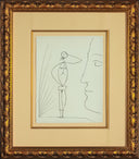 Profil et Femme Nue (Six Contes Fantasques, B.363), 1953