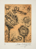 Etching 1, Psalm 1, 1980 by Marc Chagall