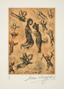 Etching 6, Psalm 7, 1980 by Marc Chagall