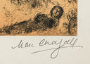 Etching 7, Psalm 11, 1980