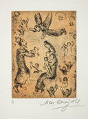 Etching 10, Psalm 22, 1980 by Marc Chagall