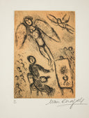 Etching 11, Psalm 23, 1980 by Marc Chagall