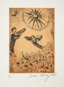 Etching 17, Psalm 44, 1980 by Marc Chagall