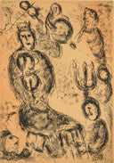 Etching 18, Psalm 45, 1980