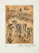 Etching 19, Psalm 48, 1980 by Marc Chagall