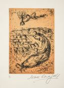 Etching 20, Psalm 51, 1980 by Marc Chagall